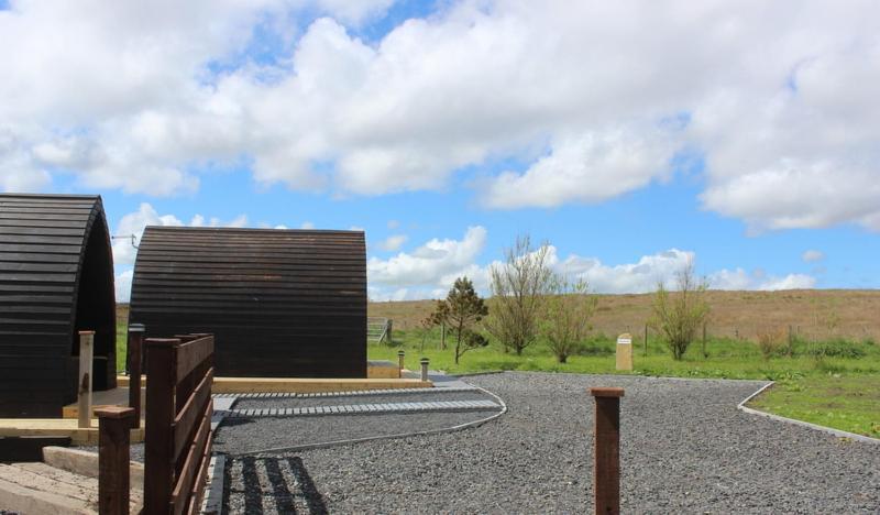 Hillside Camping Pods And Shepherd'S Hut Wick  Bagian luar foto