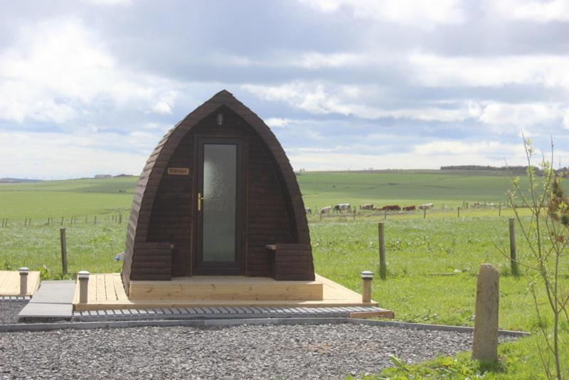 Hillside Camping Pods And Shepherd'S Hut Wick  Bagian luar foto